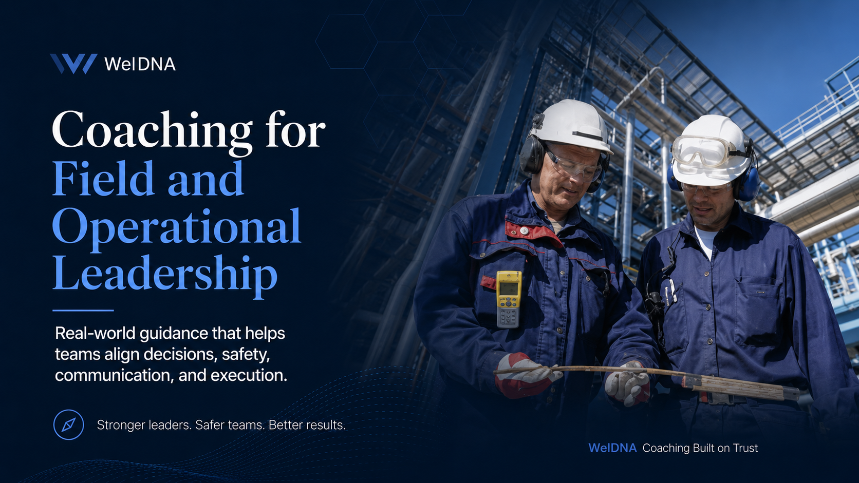 Field and operational leadership coaching for industrial teams