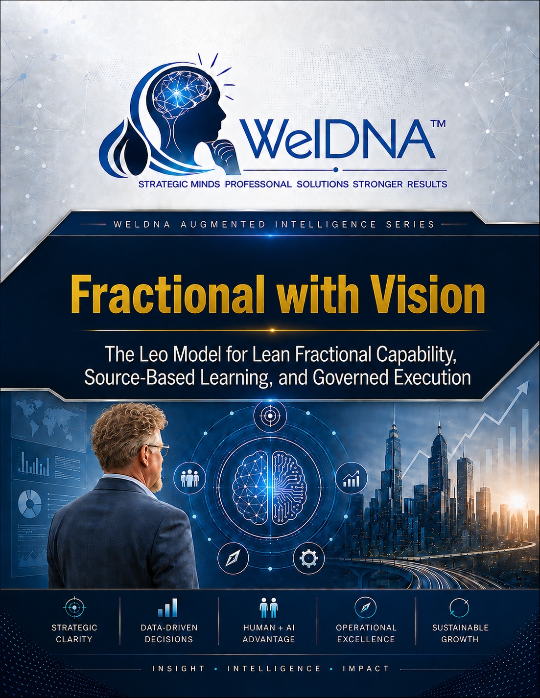 The WelDNA Fractional with Vision book cover